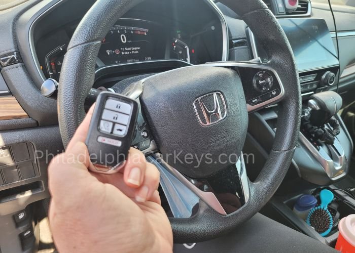 2018 Honda CR-V car key replacement Philadelphia spare smart key