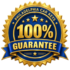 Philadelphia Car Keys 100% guarantee trust badge